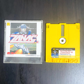 Zanac AI Nintendo Famicom Disk System 1986 Ponyca Japanese Version PNF-ZAN