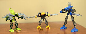 LEGO Bionicle Stars LOT 7117, 7138 & 8580; No Canisters or Instructions