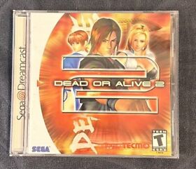 Dead Or Alive 2 Dreamcast Game Tested Complete w/ Reg