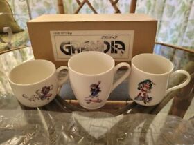 Grandia Japan Sega Saturn Mugs Mug Set 90's Promo Promotional Playstation 1 Rare