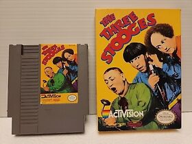 The Three Stooges Nintendo NES No Manual