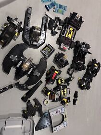 Batman lot Lego 7780, 76120, 6860, 76012 And Minifigures