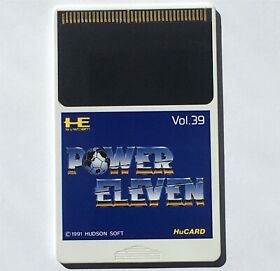 PC Engine PCE - Power Eleven - game HuCard only - tested, working