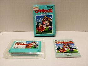 Wario no Mori Wario's Woods Famicom NES Japan Import US Seller Complete in Box