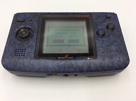 【Crack on stick】Neo Geo Pocket Color SNK Console Stone Blue Japan