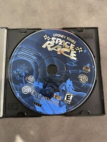 Looney Tunes Space Race Sega Dreamcast Good Disc Kart Racing Game Toons 2000