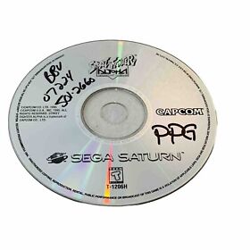 Sega Saturn Street Fighter Alpha Warriors Dreams Game Disc Only - Tested