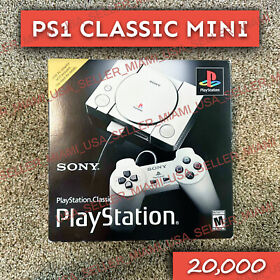 Sony PlayStation Classic Mini 2018 Edition HDMI Video Console PS1 20000 Games