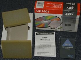 Commodore Amiga CDTV CD1401 ~ 64K memory card with original box ~ FULLY WORKING