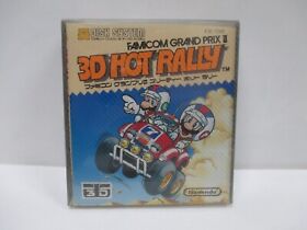 NES Disk system -- FAMICOM GRAND PRIX II 3D HOT RALLY -- New!! JAPAN Game. 9913