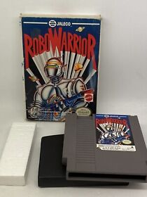 NES Nintendo - Robo Warrior Boxed - No Manual - Preowned (rough Box)