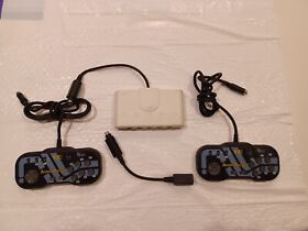 NEC PC Engine Controller Turbo Pad AVENUE PAD 6 Multi Tap & Cable Adapter Tested