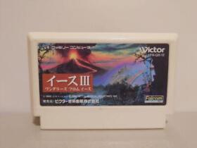 Famicom Software Ys 3 Wanderers From Only