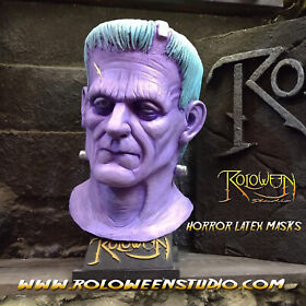 Frankenstein 8bit deluxe Nes video game latex mask,universal monsters,Halloween