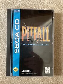 Pitfall: The Mayan Adventure (Sega CD, 1994) CIB Complete VG+ MINT Game