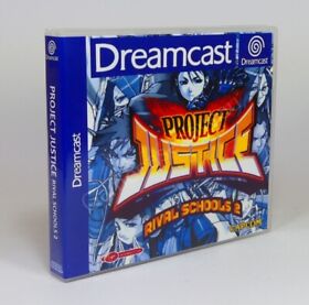 Storage CASE for use with SEGA Dreamcast Game - Project Justice Rival Schools 2