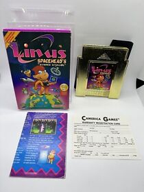 Linus Spacehead's "Cosmic Crusade" (Camerica) Nintendo NES Complete CIB Rare!!!
