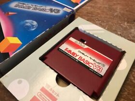 NINTENDO Family Basic V3 HVC-VT Famicom w/Box USed