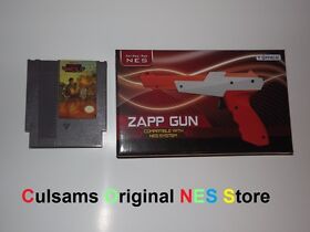 Zapper Gun Controller with Nintendo NES TAITO OPERATION WOLF & 30 Day Guarantee