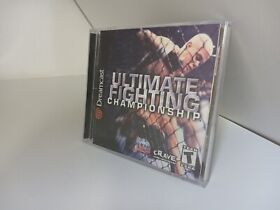 Ultimate Fighting Championship Game for Sega Dreamcast cib complete MINT  #A17