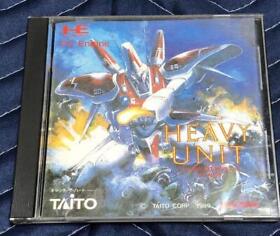 Used Taito 1989 Heavy Unit PC Engine HU Card Action / Adventure Japanese Retro 