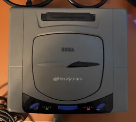 Sega Saturn Japan Console Bundle with 11 games, 2 memory carts, and mod parts