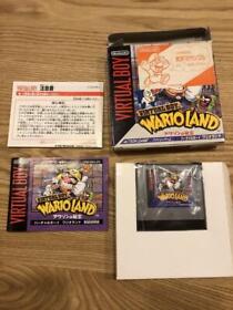 Wario Land Awazon s Treasure Nintendo Virtual Boy Store Practical Product Sample