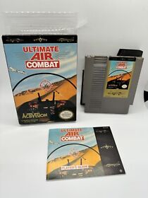 Ultimate Air Combat Nintendo, NES Complete CIB Great Shape Rare!