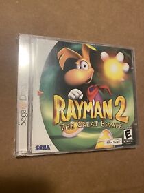 Rayman 2: The Great Escape (Sega Dreamcast, 2000) Factory Sealed