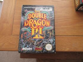 double dragon 3, boxed and manual, nes