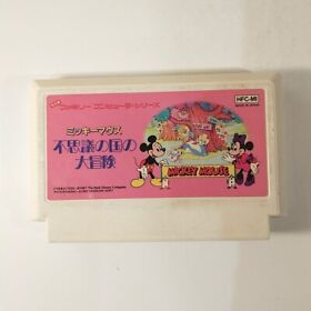 Mickey Mouse Fushigi no Kuni no Daibouken (Nintendo Famicom FC NES, 1987) Japan