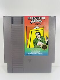 Elevator Action -- NES Nintendo Original Classic Authentic Game TESTED