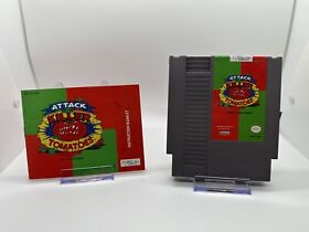 Attack Of The Killer Tomatoes (Nintendo NES 1991) Authentic Works W Manual