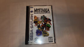 Mystaria: The Realms of Lore (Sega Saturn, 1995) Complete w/ Registration