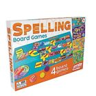 Spelling Board Games Junior Learning for Ages 5-6 Kindergarten Grade 1 Learning,