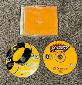Crazy Taxi 1 and 2 Authentic (Sega Dreamcast, 2000) Discs Only Tested Works