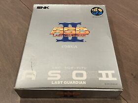 ASO II Last Guardian Alpha Mission Neo Geo AES Carton CARDBOARD BOX ONLY NeoGeo