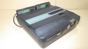 Twin Famicom Console Sharp AN505BK Working w/ adapter for 100V-240V K439