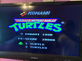Teenage Mutant Ninja Turtles II: The Arcade Game (Nintendo Famicom, 1990)