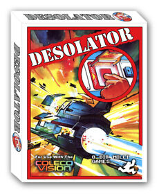 Desolator - Awesome New ColecoVision Game for 2023!