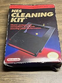 Nintendo Entertainment System Cleaning Kit NES NEW 1989