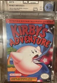 1993 Kirby’s Adventure Nintendo NES Sealed Graded WATA 9.2 A++ Video Game NIB