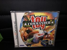 Toy Commander (Sega Dreamcast, 1999) COMPLETE - CASE, MANUAL & DISC-GOOD SHAPE
