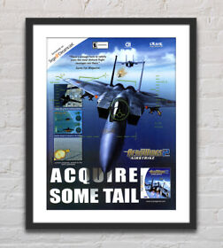 AeroWings 2 Airstrike Sega Dreamcast Glossy Promo Ad Poster Unframed G3088