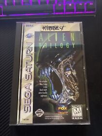 Alien Trilogy (Sega Saturn, 1996) CIB  NICE SHAPE Complete