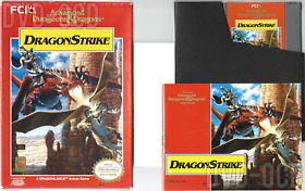 Advanced Dungeons & Dragons: DragonStrike - Nintendo NES (Complete, INSURED)