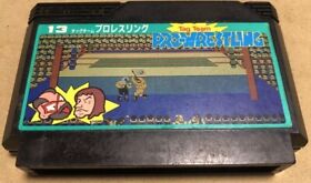 Tag Team PRO WRESTLING NES FC Nintendo Famicom Japanese Version