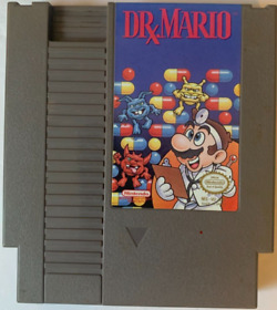 Dr. Mario (Nintendo NES, 1990): NES: SOLO CARRITO DE JUEGO: Juego de rompecabezas clásico de Mario