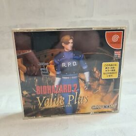Biohazard 2 Value Plus: Resident Evil Sega Dreamcast NTSC-J Japan 🇬🇧 UK Post