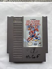 Juego de hockey Blades of Steel - NES para Nintendo